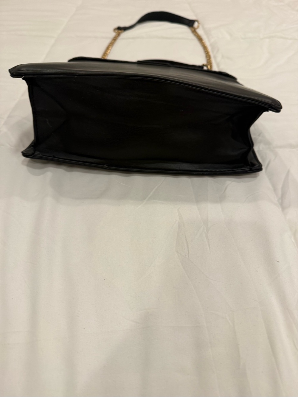 Badgley Mischka Black Quilted Leather Convertible Shoulder Bag - Picture 6 of 9